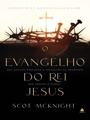 cover image of O Evangelho do rei Jesus